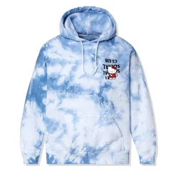 Anti Social Social Club x Hello Kitty Spring Sakura Hoodie (Blue Tie-Dye)