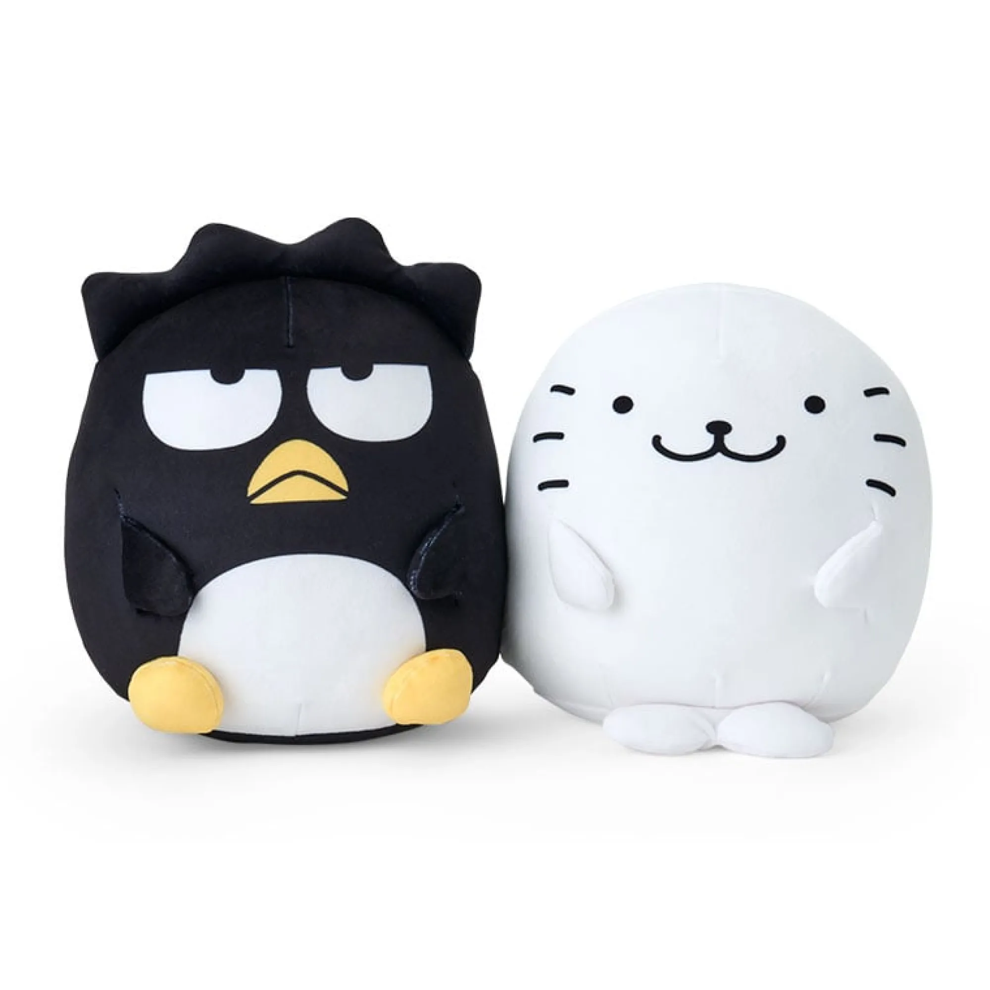 Japan Original Badtz-Maru & Hana-maru Better Together Throw Pillow Duo