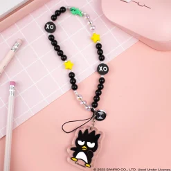 Hamee.com - Hamee US Badtz-maru Beaded Charm Mobile Phone Wrist Strap