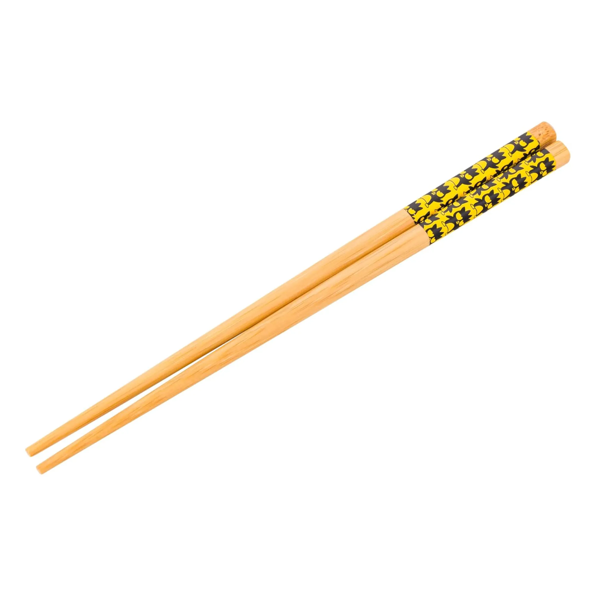 Silver Buffalo Badtz-maru Ceramic Ramen Bowl and Chopstick Set (Stripes)