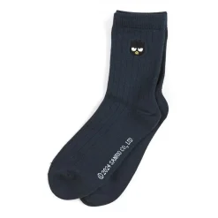 Japan Original Badtz-maru Classic Embroidered Crew Socks