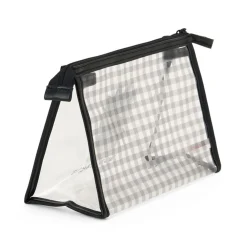 Japan Original Badtz-maru Clear Gingham Zipper Pouch