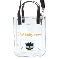 Japan Original Badtz-maru Clear 2-Way Mini Tote