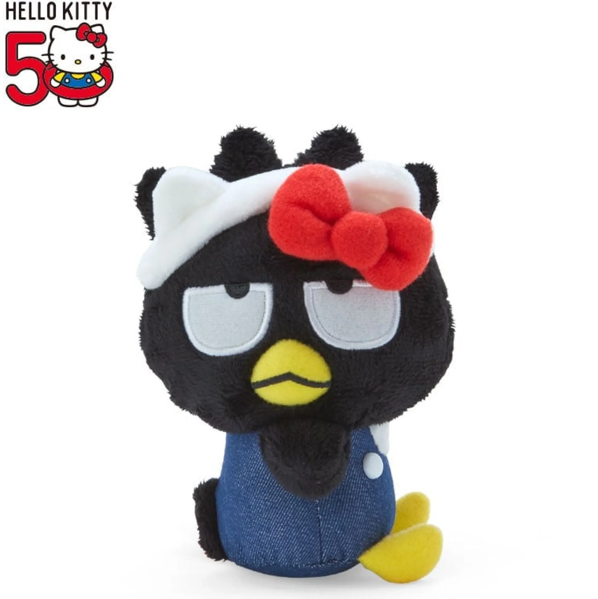 Japan Original Badtz-maru Mascot Keychain Plush (Hello, Everyone! Series)