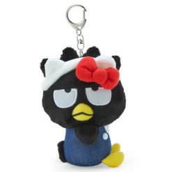 Japan Original Badtz-maru Mascot Keychain Plush (Hello, Everyone! Series)