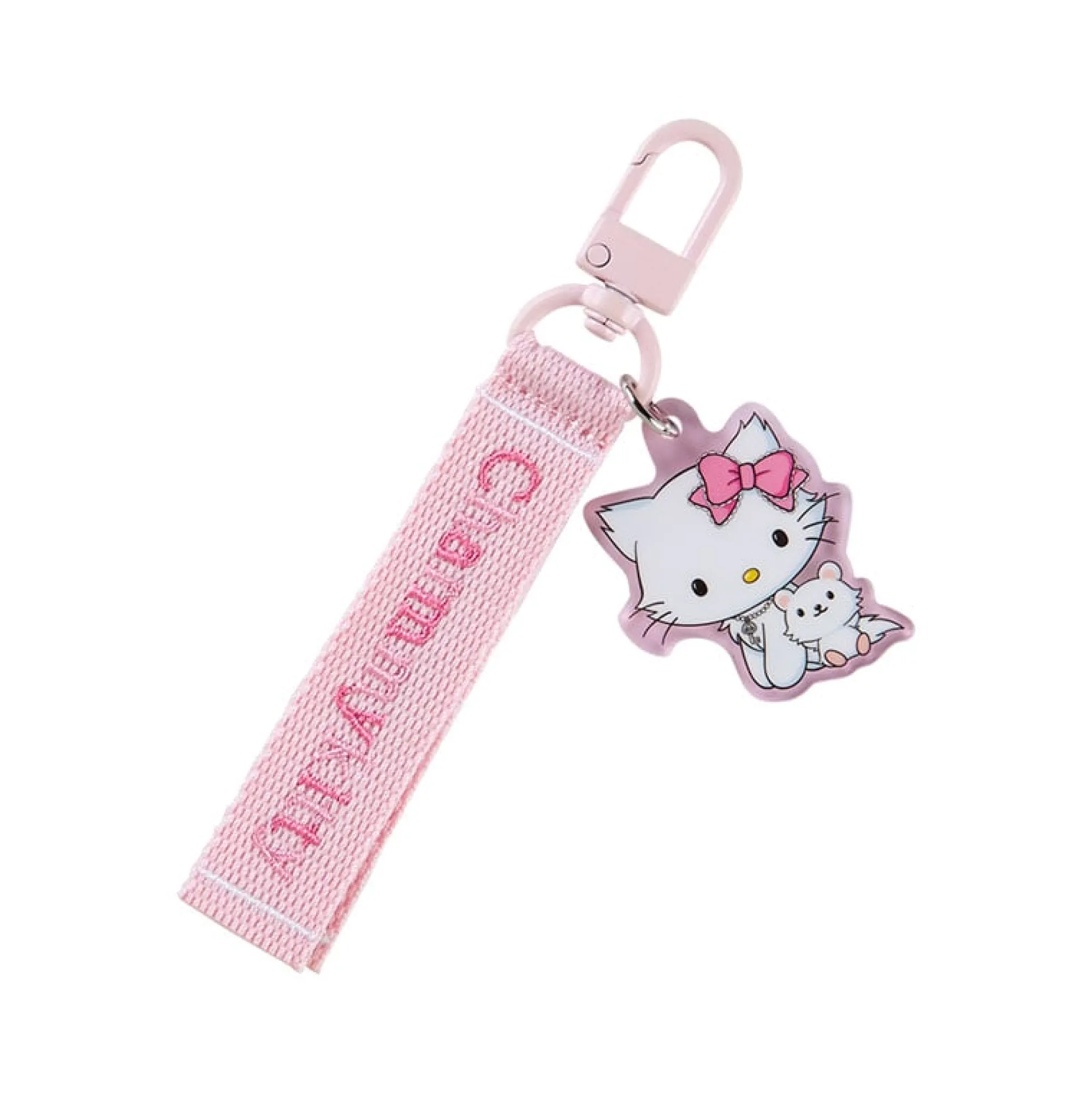 Japan Original Charmmy Kitty Logo Keychain (Sanrio Character Award Series)