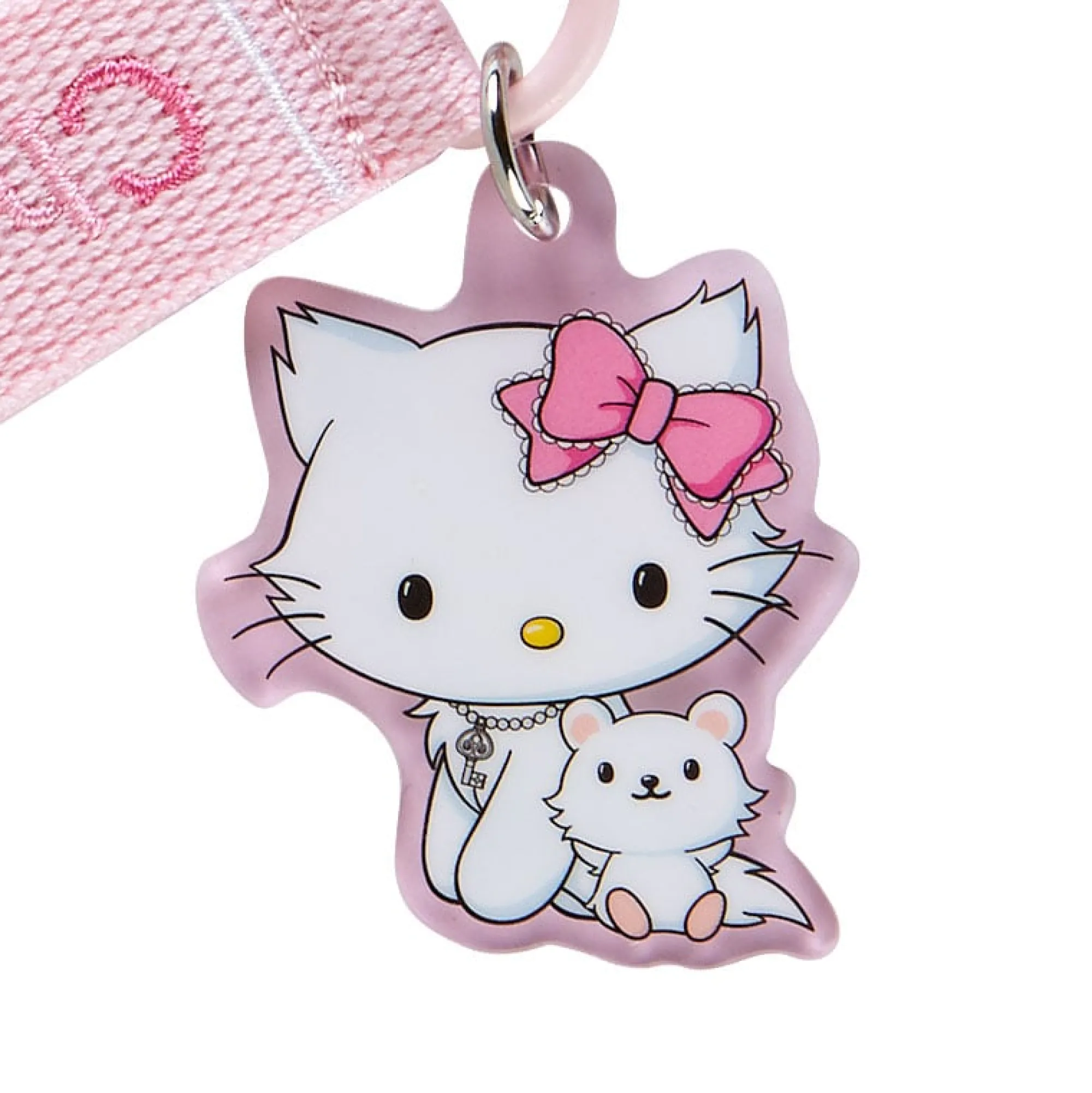 Japan Original Charmmy Kitty Logo Keychain (Sanrio Character Award Series)