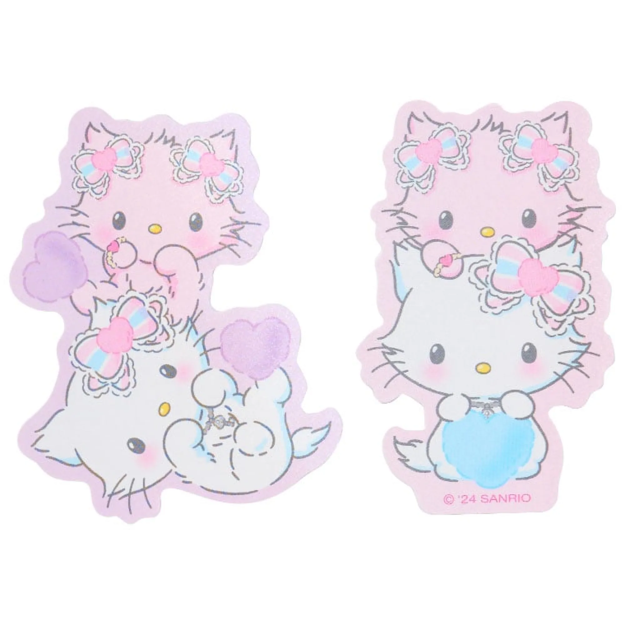 Japan Original Charmmy Kitty 16-pc Sticker Pack (Heisei Fluffy Heart Series)
