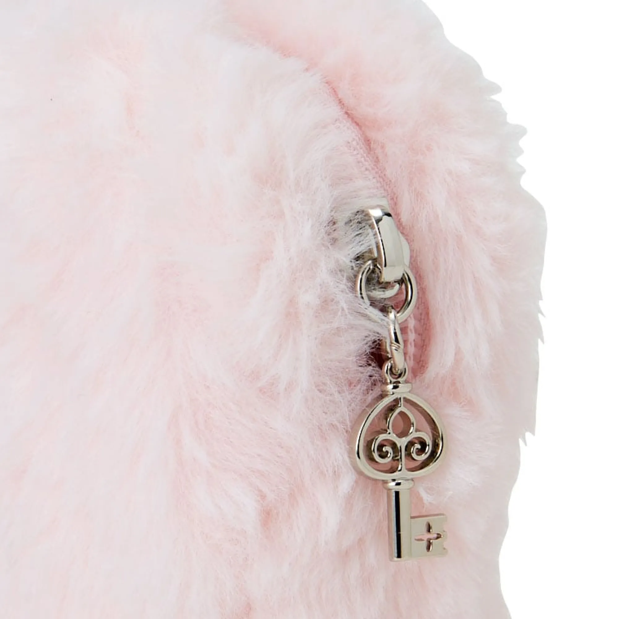 Japan Original Charmmy Kitty Plush Zipper Pouch (Heisei Fluffy Heart Series)