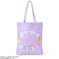 Japan Original Chiikawa x Sanrio Characters Tote Bag