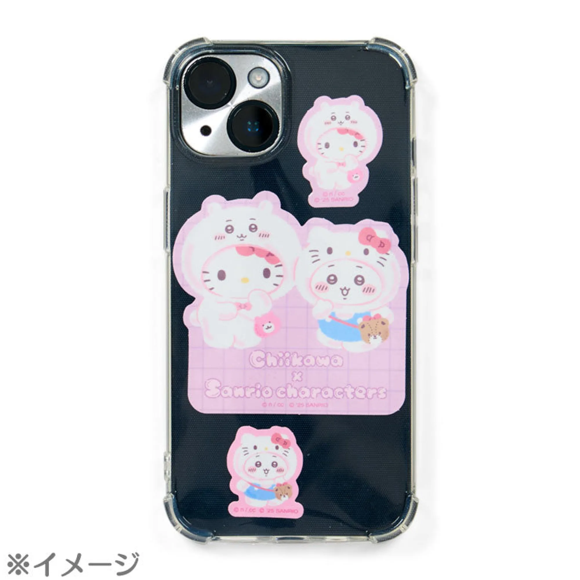 Japan Original Chiikawa x Sanrio Characters 32-pc Mini Sticker Pack