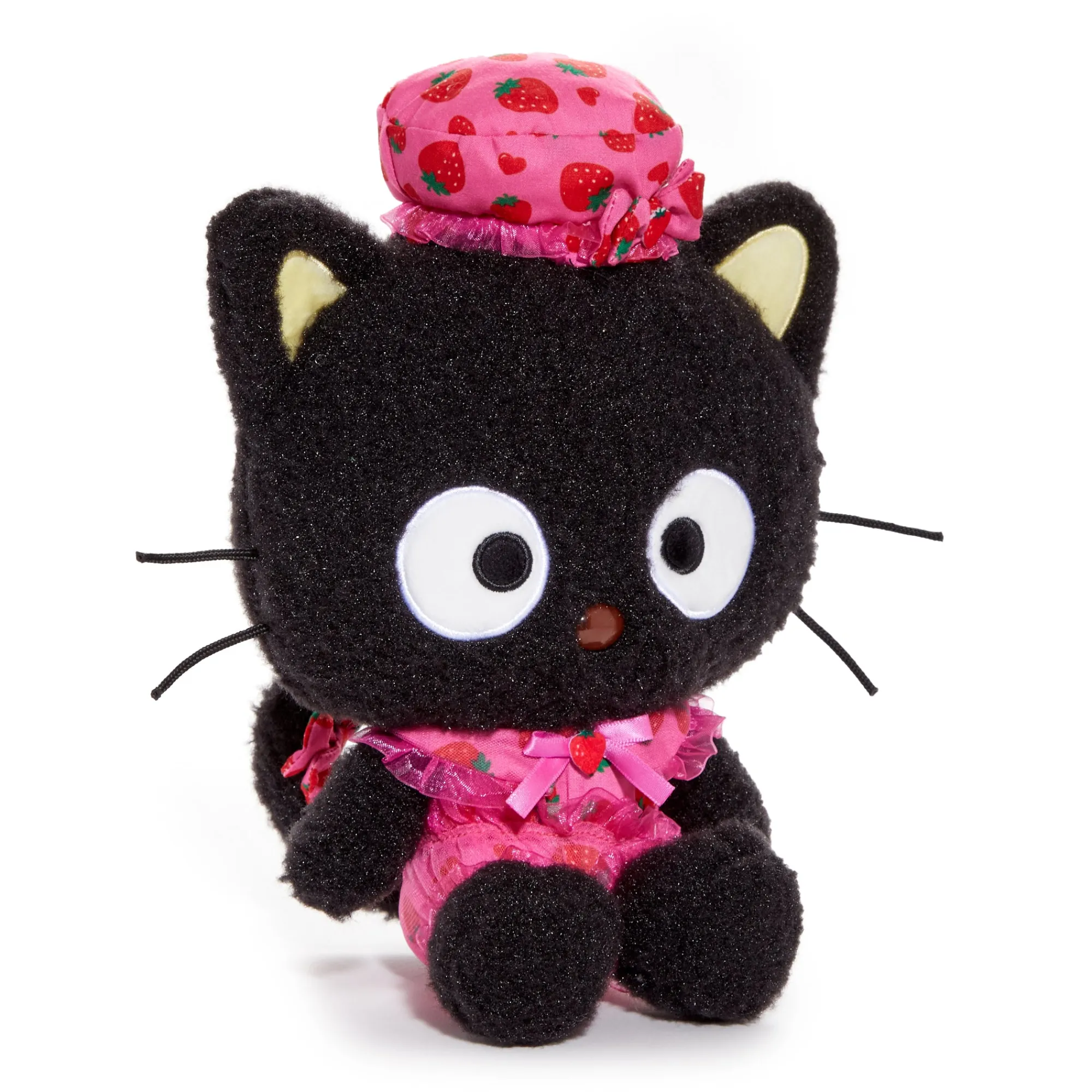 NAKAJIMA CORPORATION Chococat 8" Plush (Strawberry Treat Series)