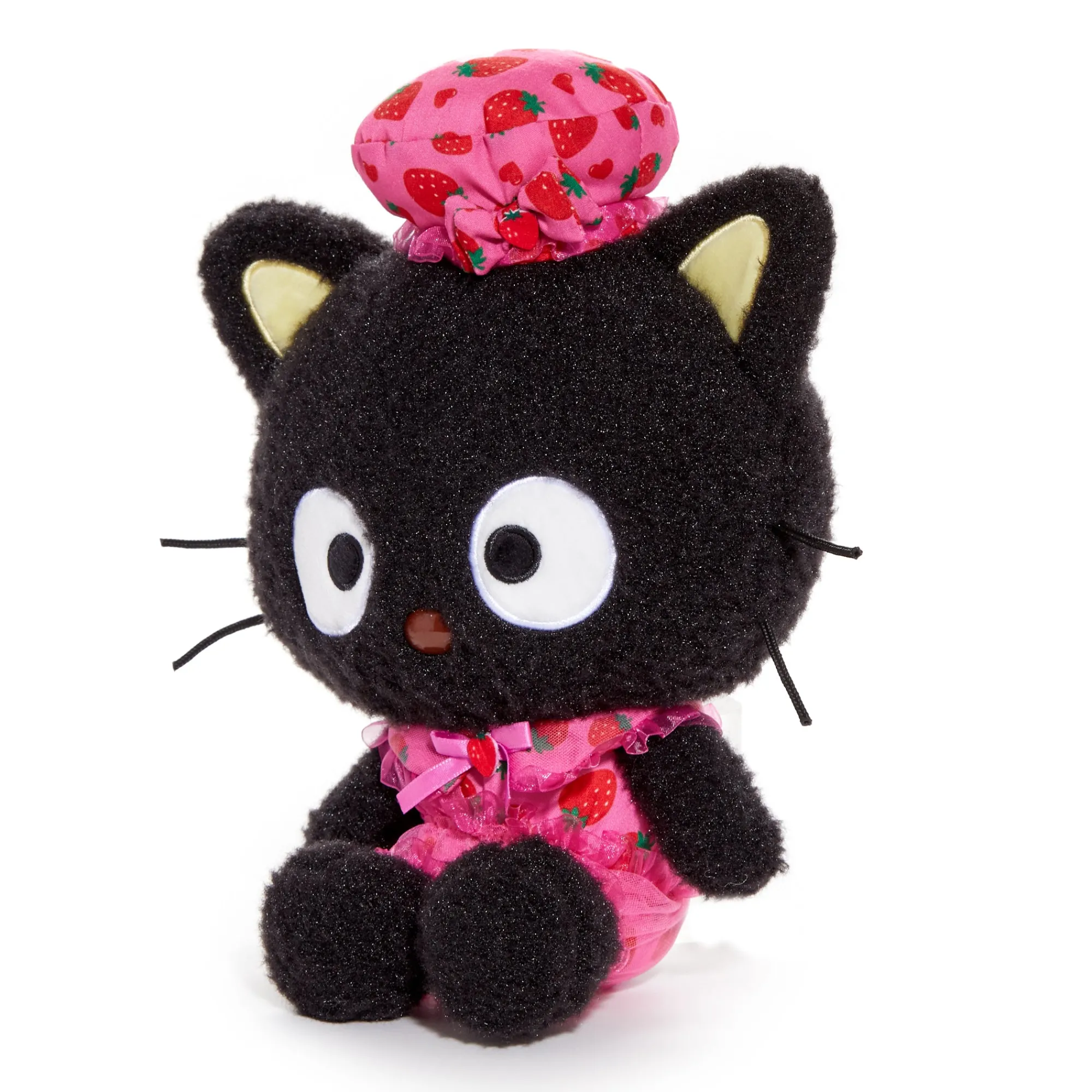 NAKAJIMA CORPORATION Chococat 8" Plush (Strawberry Treat Series)