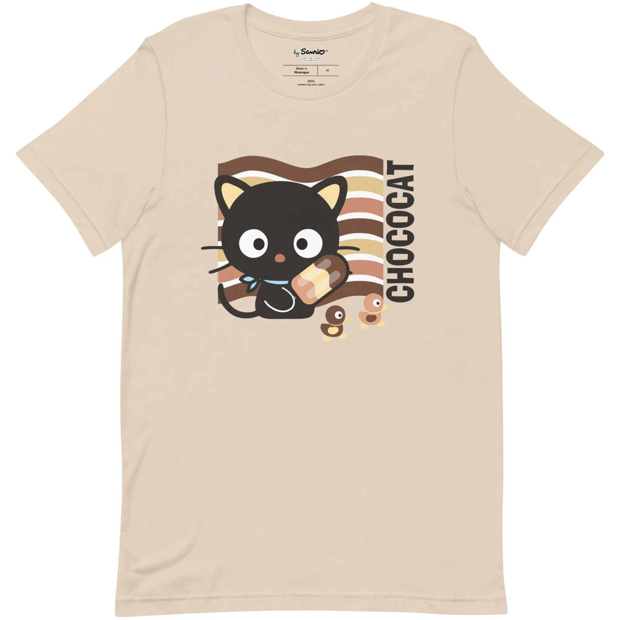 Printful Chococat Neopolitan Ice Cream Tee