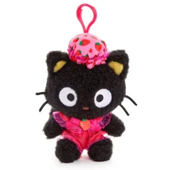 NAKAJIMA CORPORATION Chococat Plush Mascot Clip (Strawberry Treat Series)