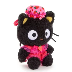 NAKAJIMA CORPORATION Chococat Plush Mascot Clip (Strawberry Treat Series)