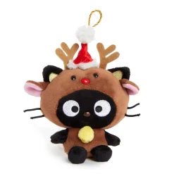 NAKAJIMA CORPORATION Chococat Plush Reindeer Ornament