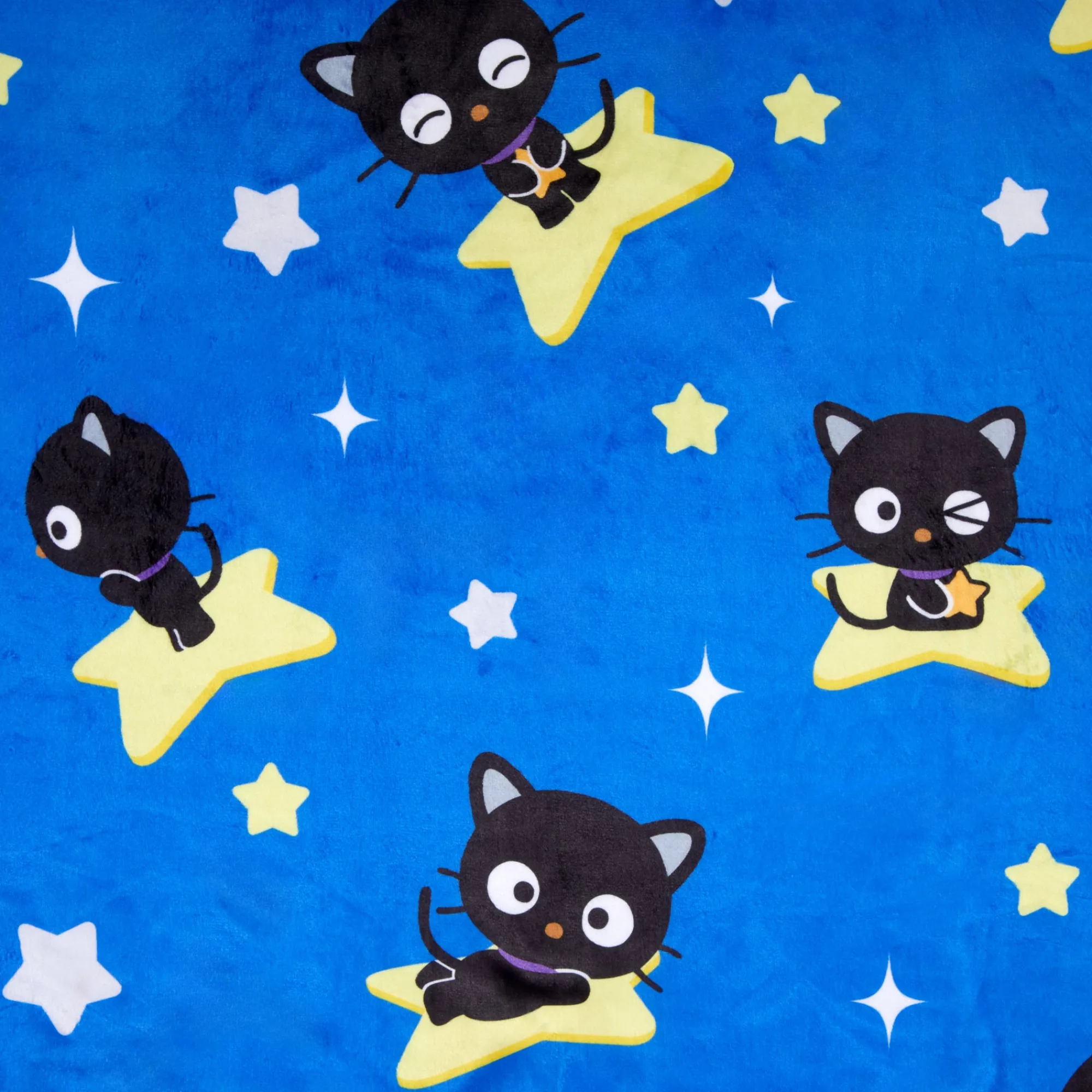 Printful Chococat Starry Night Throw Blanket
