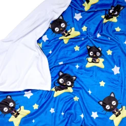 Printful Chococat Starry Night Throw Blanket
