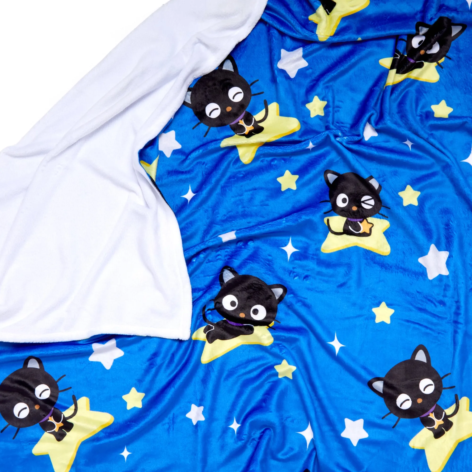 Printful Chococat Starry Night Throw Blanket