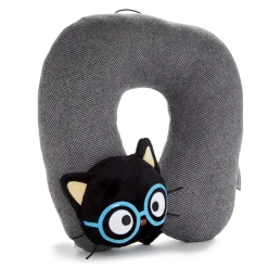 NAKAJIMA CORPORATION Chococat Travel Neck Pillow (Glasses Series)