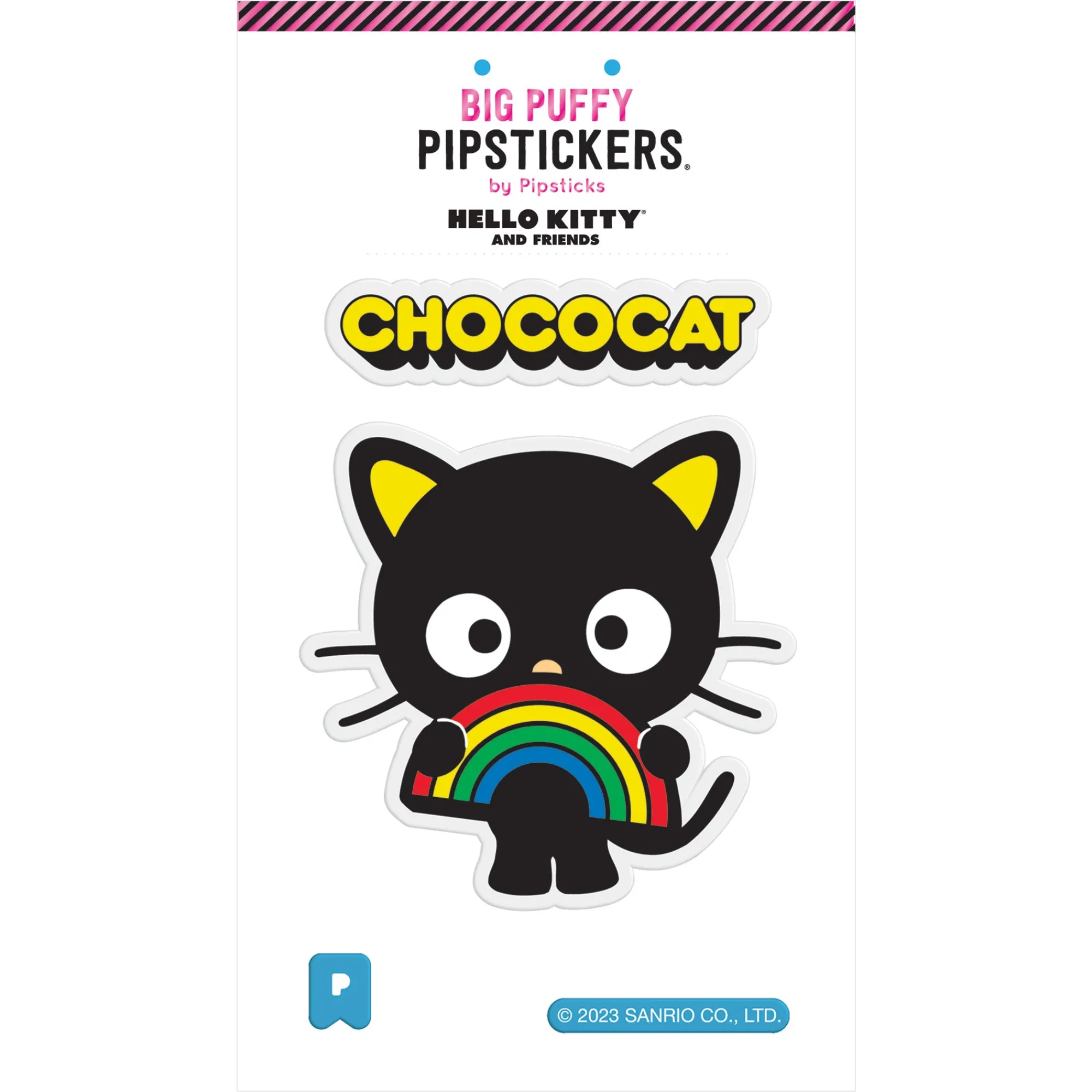 Pipsticks Inc Chococat x Pipsticks Big Puffy Sticker