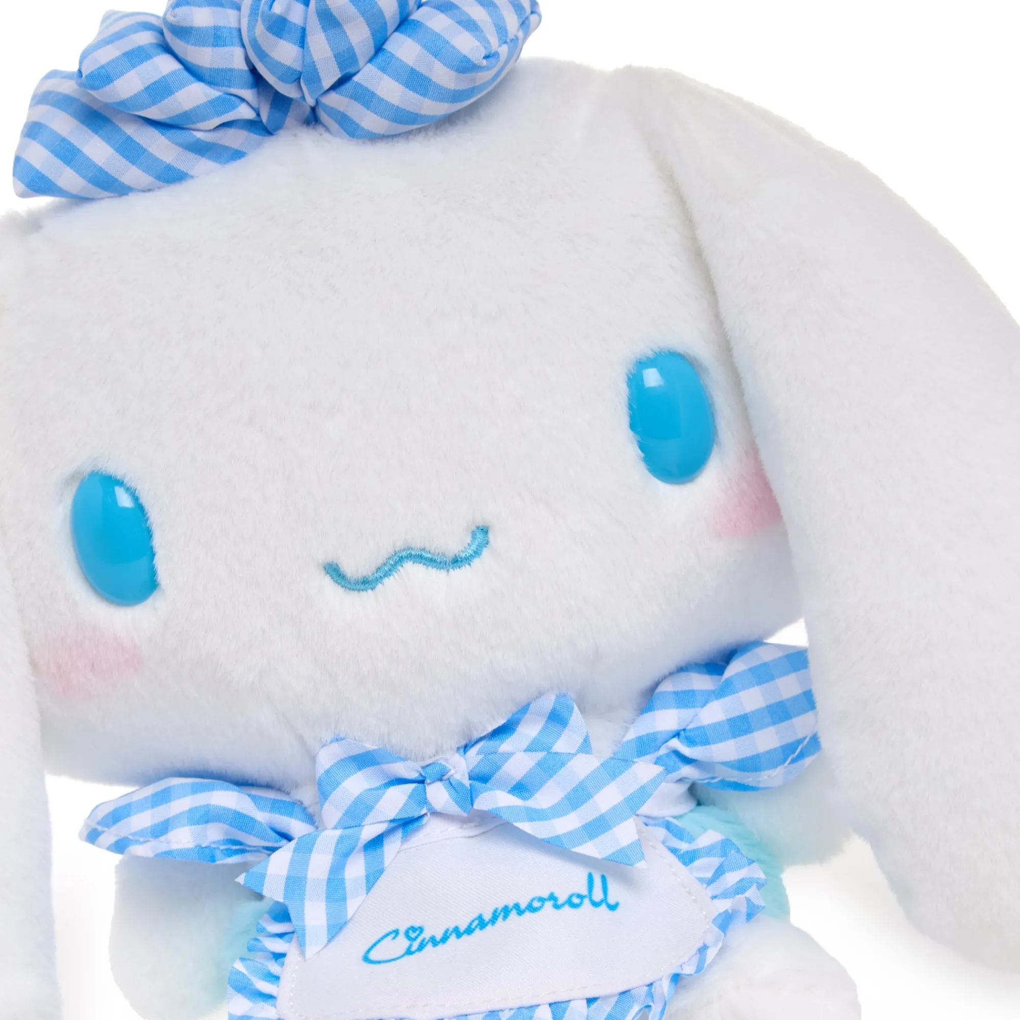NAKAJIMA CORPORATION Cinnamoroll 8" Plush (Gingham Cafe Cinnamon)