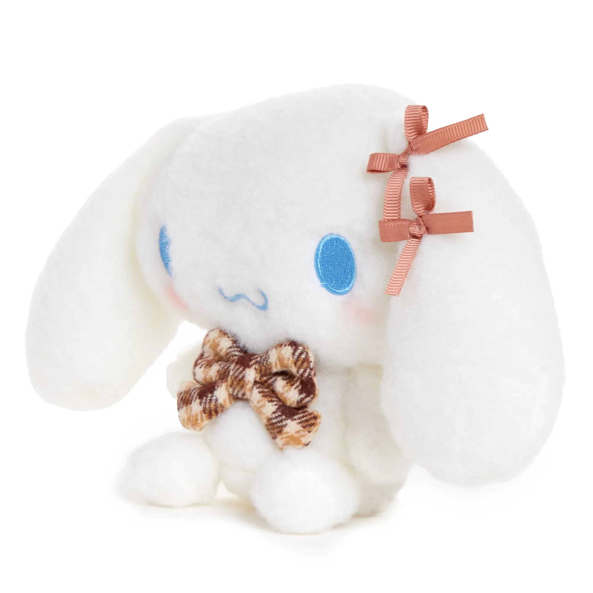 NAKAJIMA CORPORATION Cinnamoroll 7" Plush (Mocha Check Series)