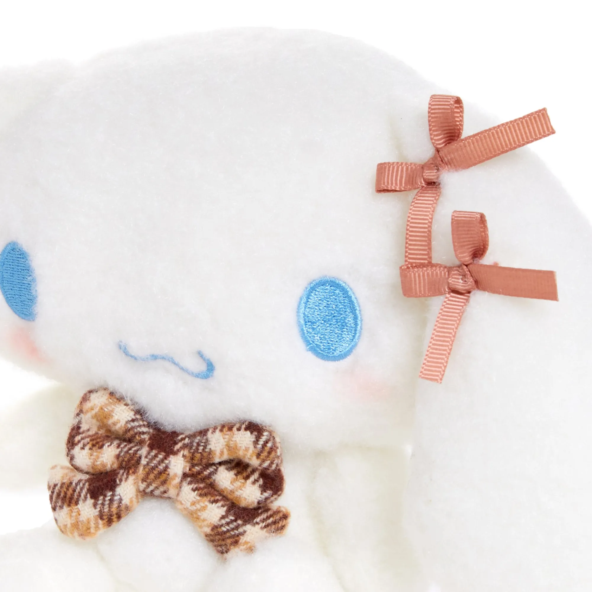 NAKAJIMA CORPORATION Cinnamoroll 7" Plush (Mocha Check Series)