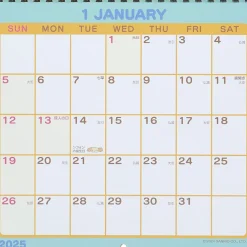 Japan Original Cinnamoroll 2025 Wall Calendar