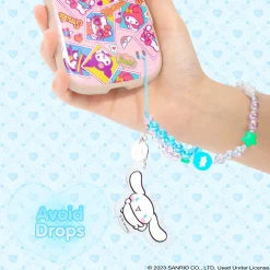 HAMEE Cinnamoroll Beaded Charm Mobile Phone Wrist Strap