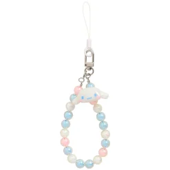 Japan Original Cinnamoroll Beaded Smartphone Charm