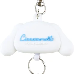 Japan Original Cinnamoroll Bestie Face Badge Reel