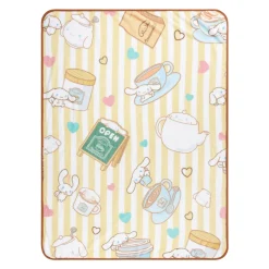 BIOWORLD Cinnamoroll Café Throw Blanket