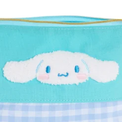 NAKAJIMA CORPORATION Cinnamoroll Chenille Gingham Zipper Pouch