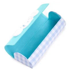 NAKAJIMA CORPORATION Cinnamoroll Chenille Gingham Eyewear Case
