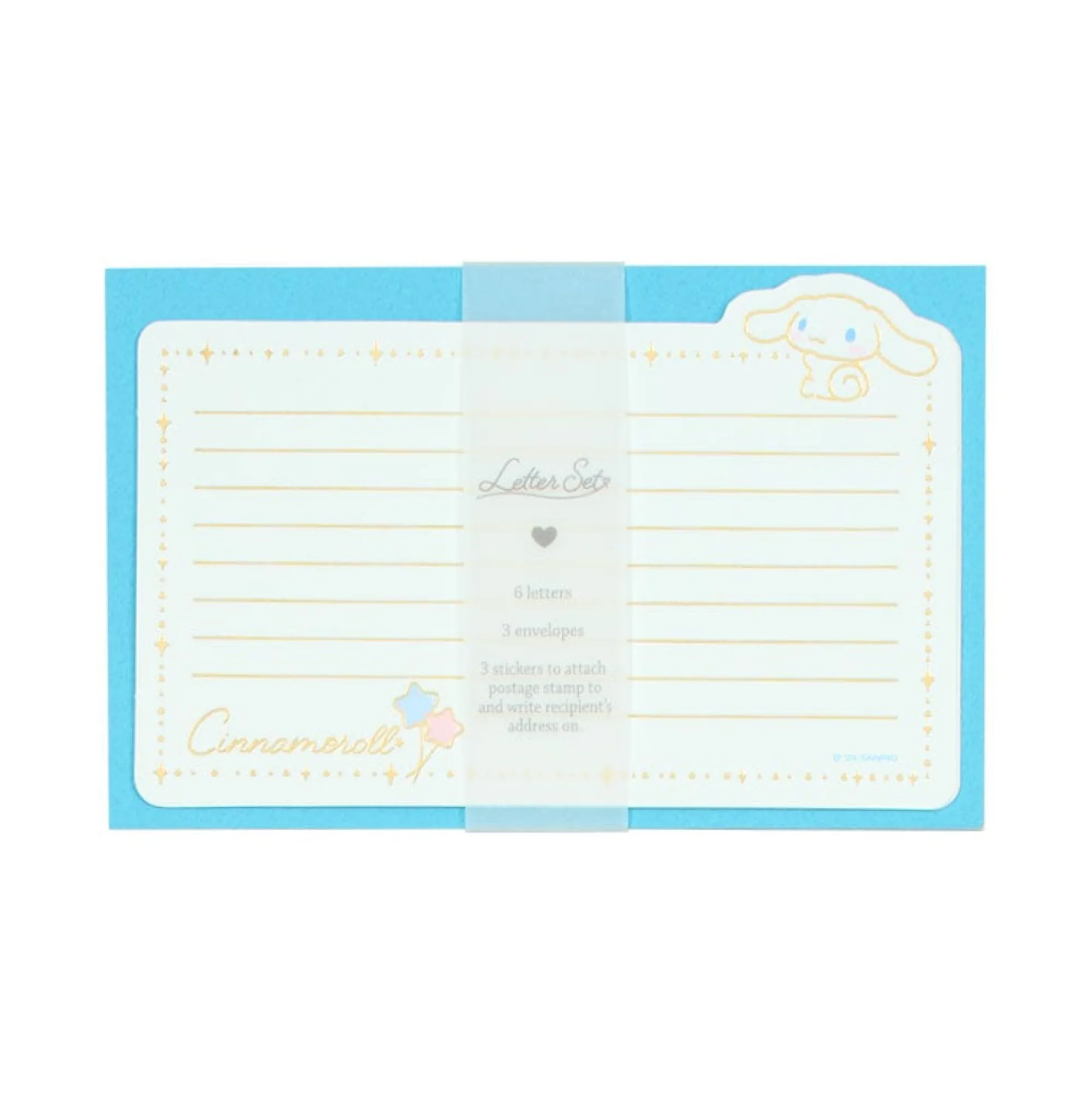 Japan Original Cinnamoroll Classic Enclosure Letter Set