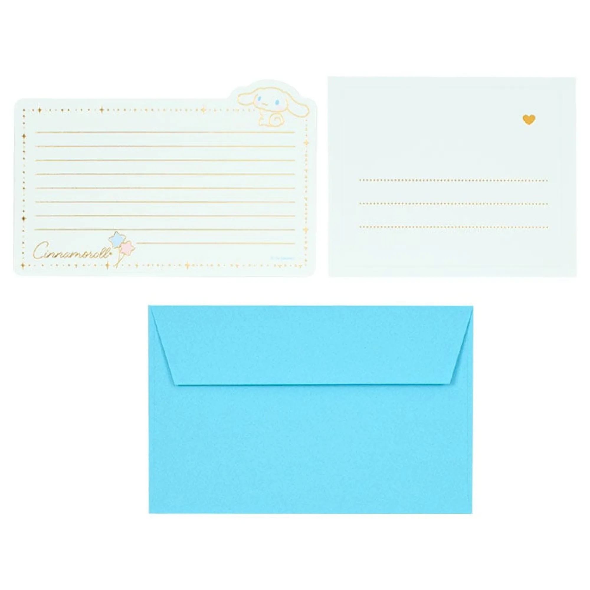 Japan Original Cinnamoroll Classic Enclosure Letter Set