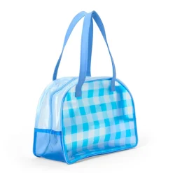 Japan Original Cinnamoroll Clear Gingham Mini Handbag