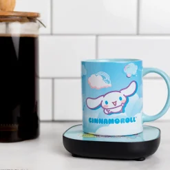 Uncanny Brands LLC Cinnamoroll Coffee Mug Warmer Set