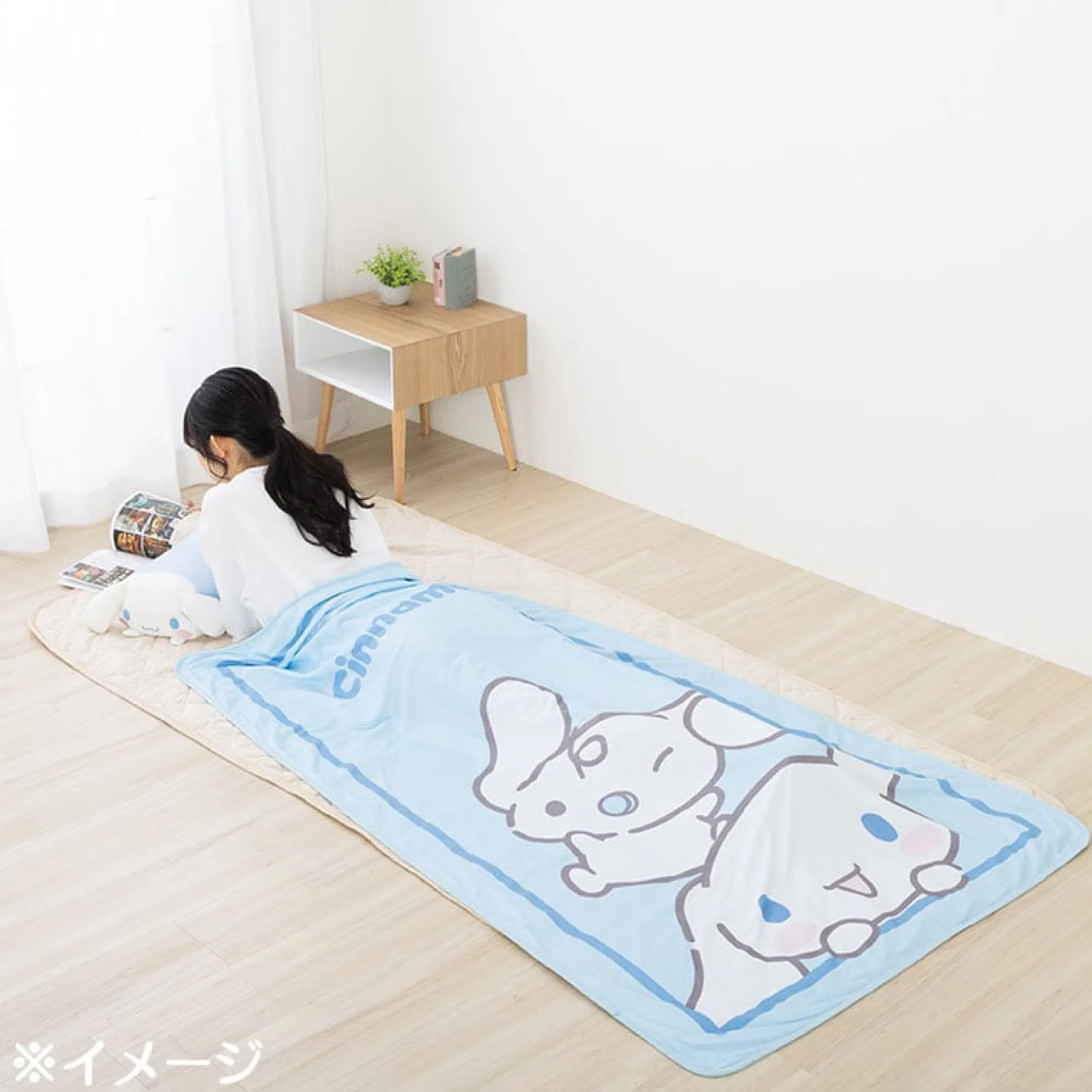 Japan Original Cinnamoroll Cool and Comfy Throw Blanket