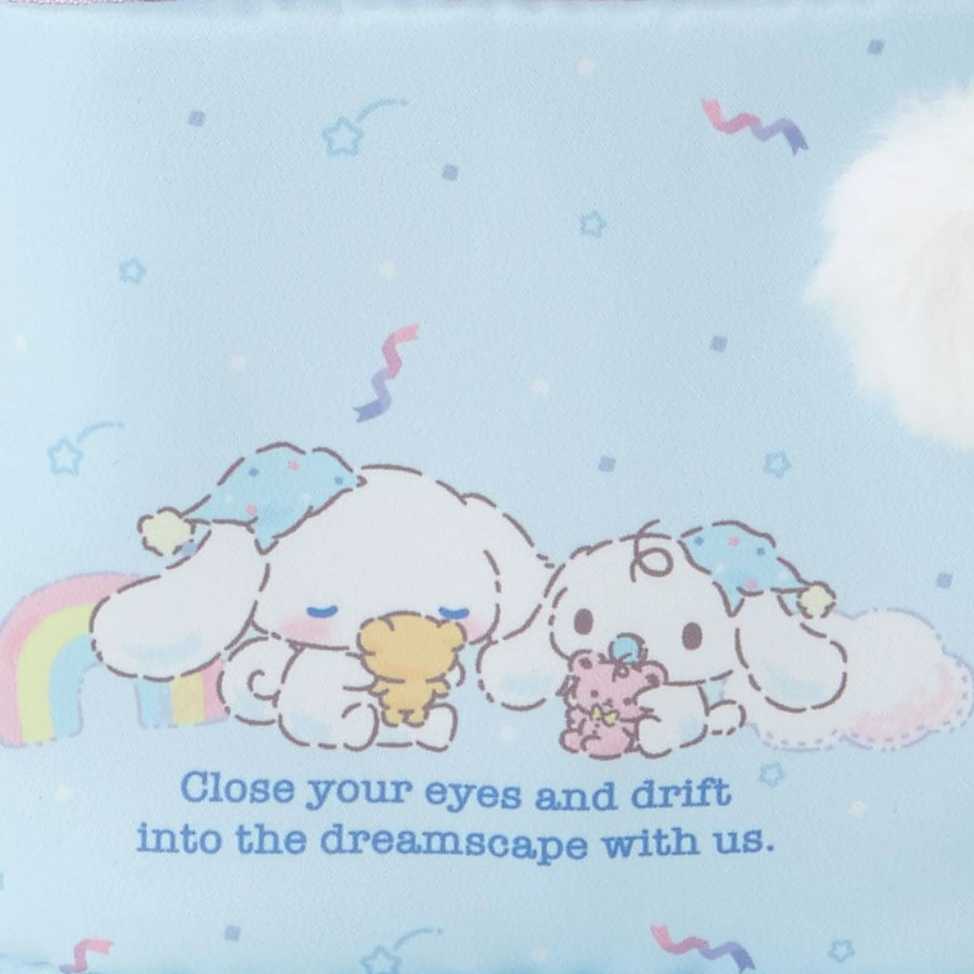 Japan Original Cinnamoroll Cosmetic Pouch (Time for Bed Series)