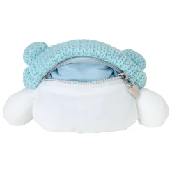 Japan Original Cinnamoroll Cozy Cap Mascot Clip Pouch