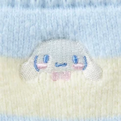 Japan Original Cinnamoroll Cozy Cuff Striped Lounge Socks