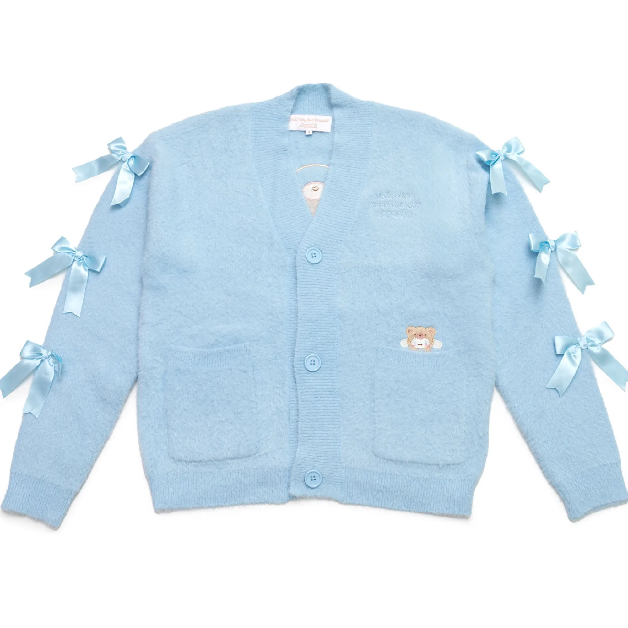JAPANLA Cinnamoroll Cozy Kuma Cardigan