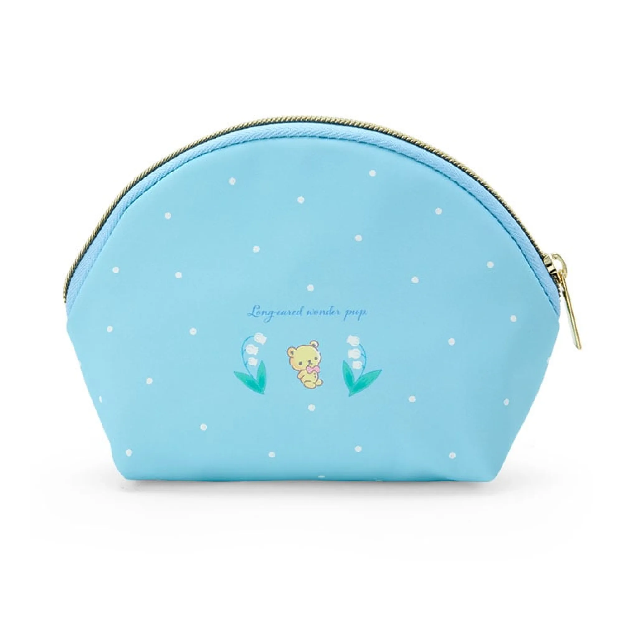 Japan Original Cinnamoroll Crescent Zipper Pouch