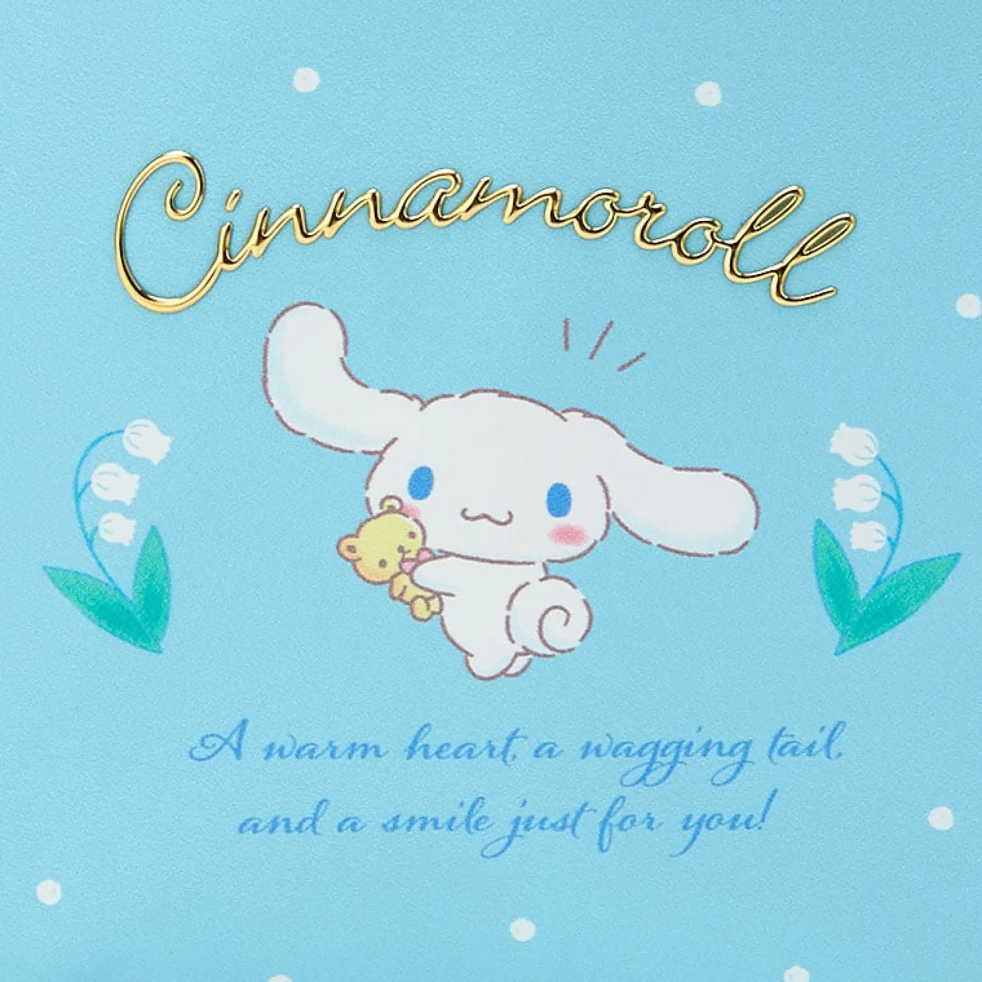 Japan Original Cinnamoroll Crescent Zipper Pouch
