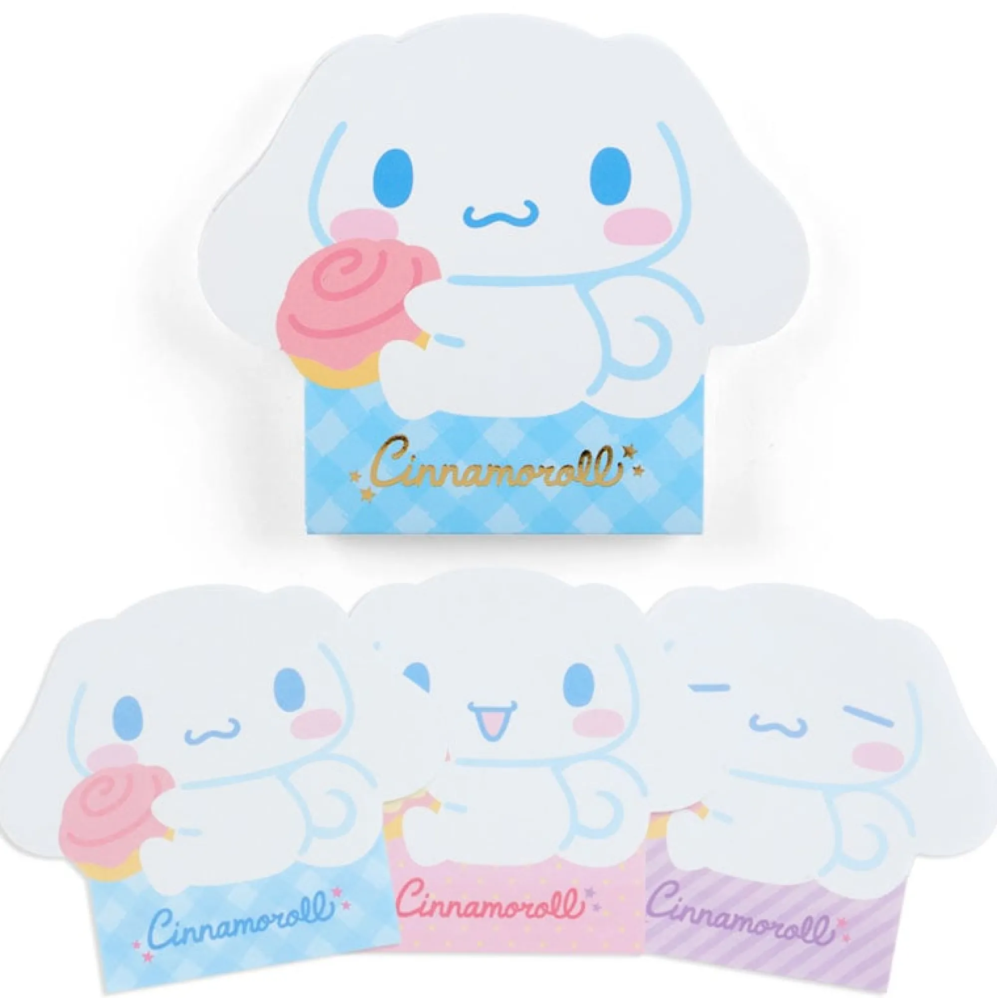 Japan Original Cinnamoroll Die-cut Memo Pad (Expressions)