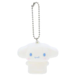Japan Original Cinnamoroll Flocked Keychain Mascot