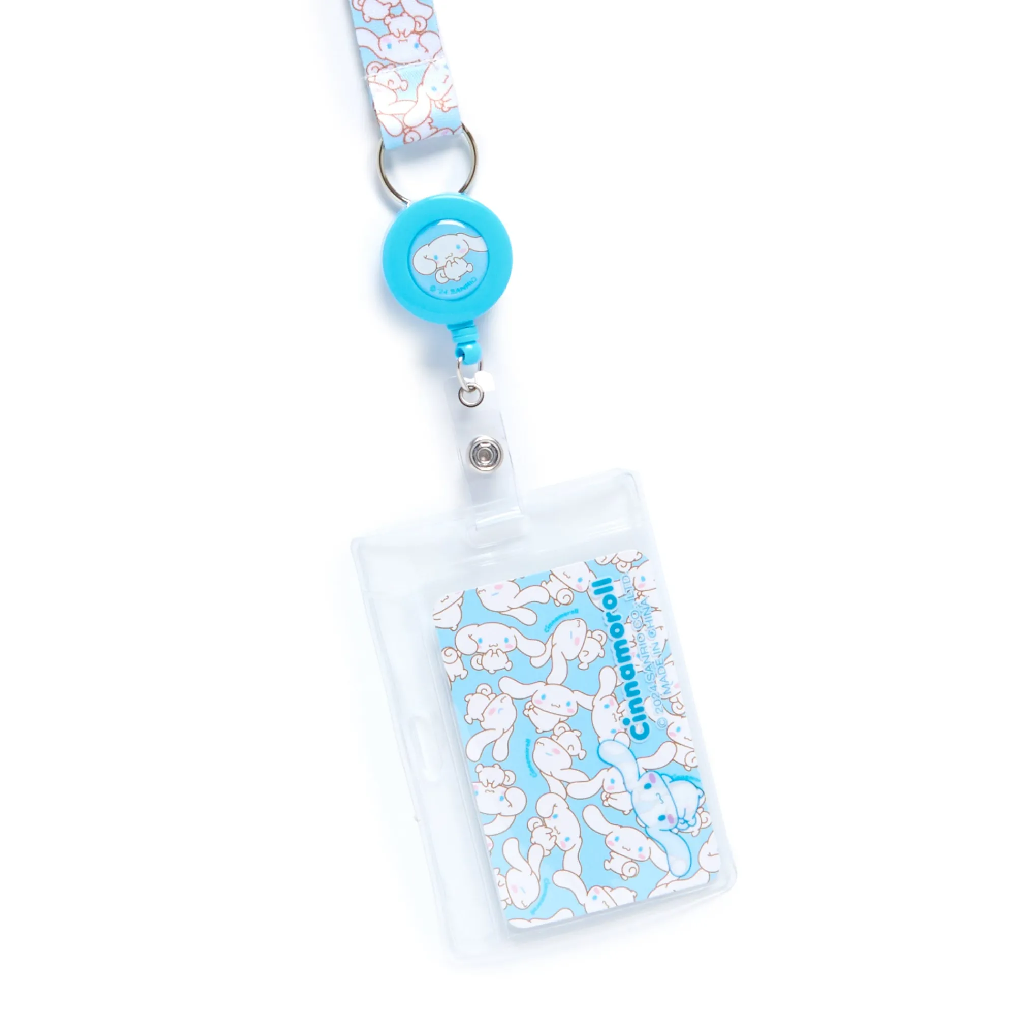NAKAJIMA CORPORATION Cinnamoroll ID Badge Holder (All-Over Series)